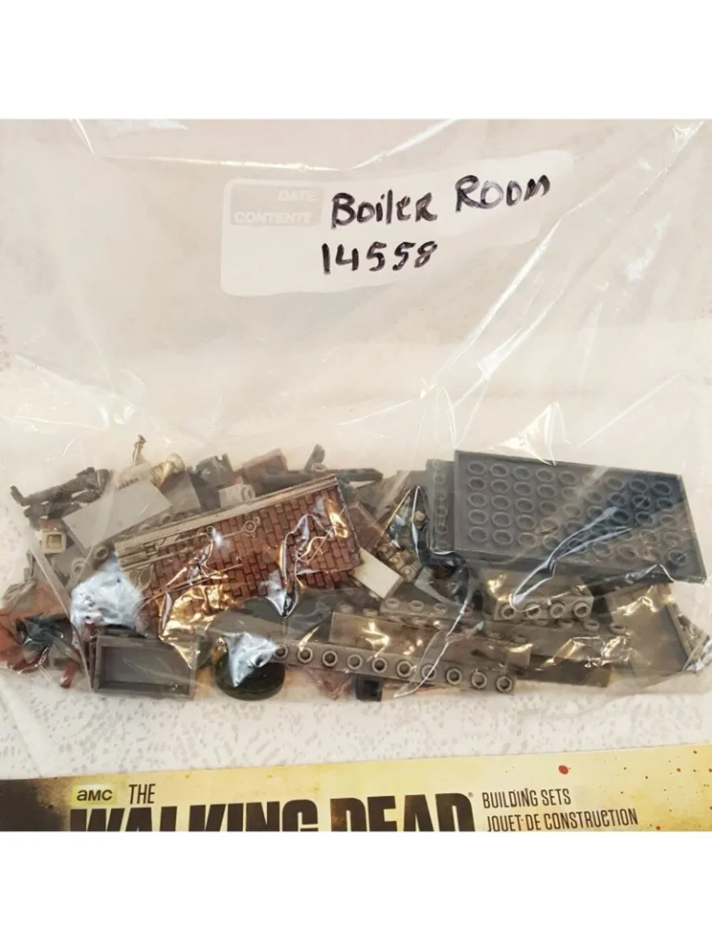 McFarlane The Walking Dead The Governors Room 14526 Boiler Room 14558 Building